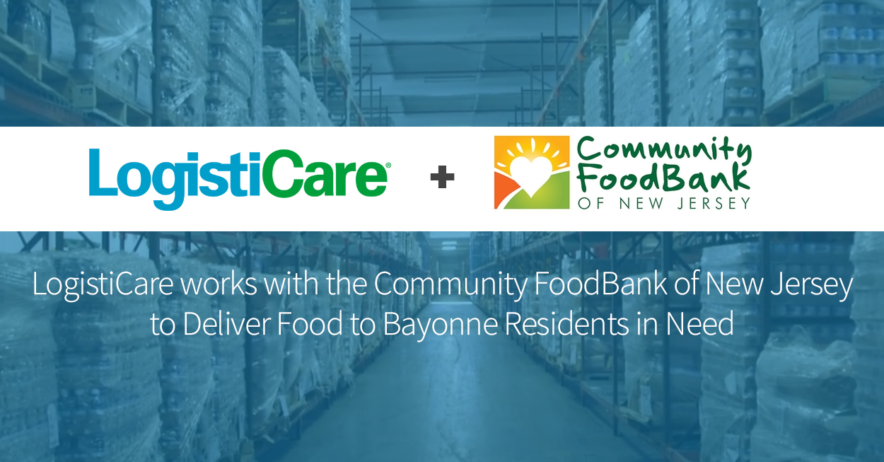 LogistiCare Delivers Food to Bayonne Residents in Need